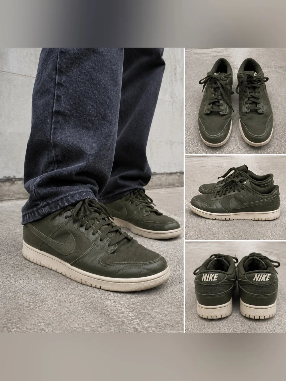 Nike Dunk Low Retro PRM Sequoia Men’s Olive Green DZ2538-300
